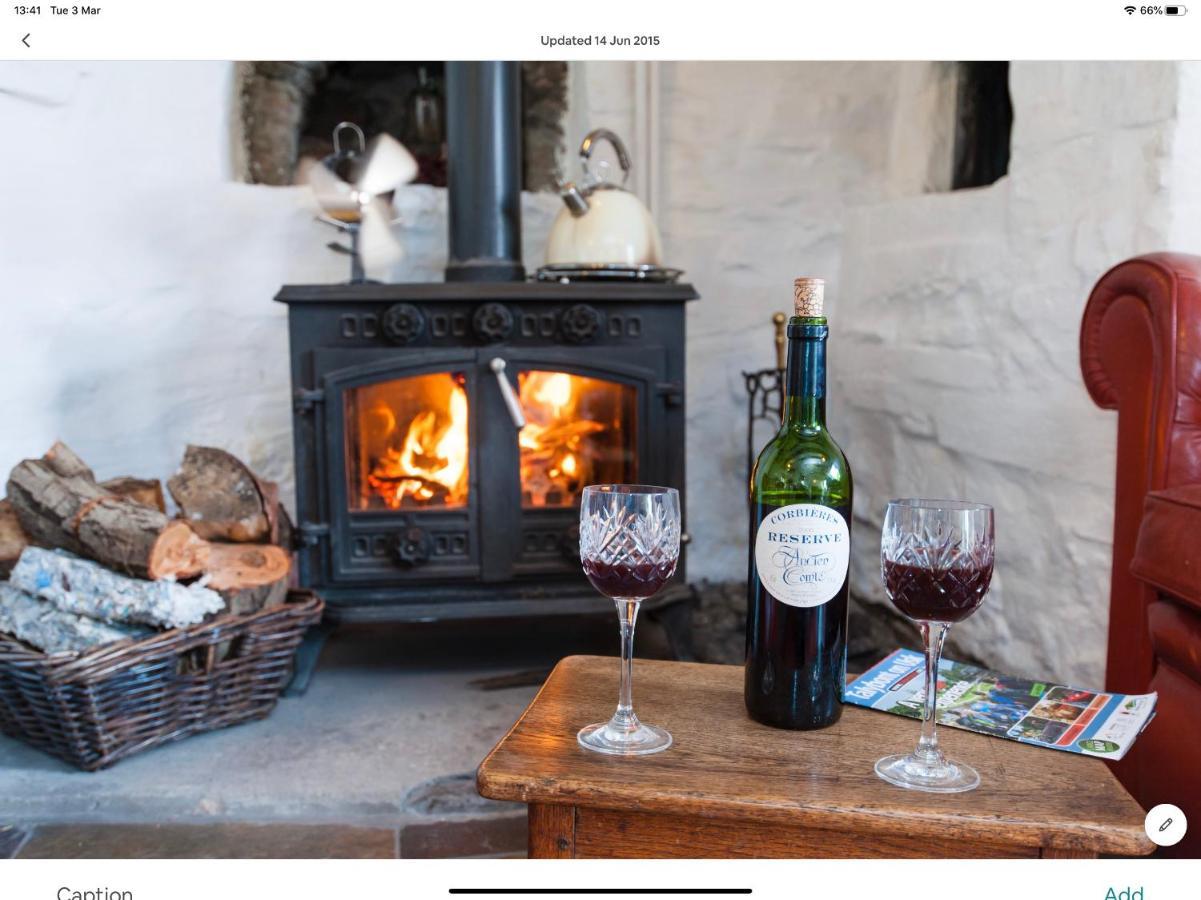 Ty Fferm Hen, Ancient Farmhouse, Coity Bach Talybont-on-Usk Luaran gambar