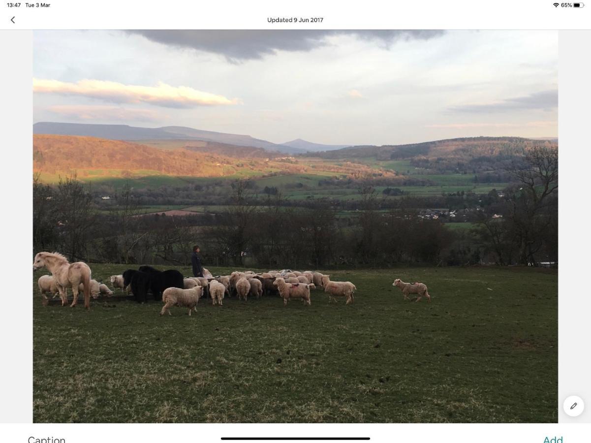 Ty Fferm Hen, Ancient Farmhouse, Coity Bach Talybont-on-Usk Luaran gambar
